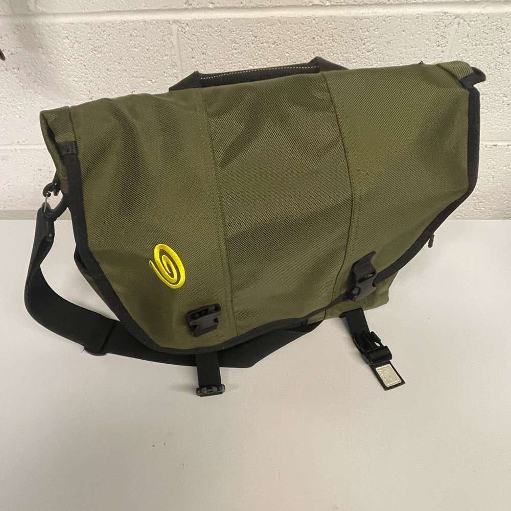 Olive Green Messenger Bag